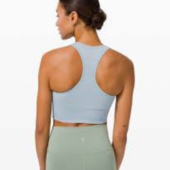 lululemon | Ebb to Train Bra Chambray - Picture 2 of 4